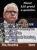 Republican lawmakers in Minnesota are blasting Democrat Governor Tim Walz after revelations surfaced that his administration spent a staggering $430,000 in taxpayer funds to hire a global law firm to prepare him for a congressional hearing on his controversial ''sanctuary city'' policies. Walz spent 10 years in Congress and had to know how these hearing went, the idea that he had to 'prep' with an expensive law firm was crazy. Does everyone who appears before Congress do this? I think not.